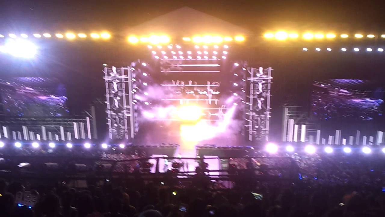 Music Bank in Jakarta Super Junior (Fancam HD)
