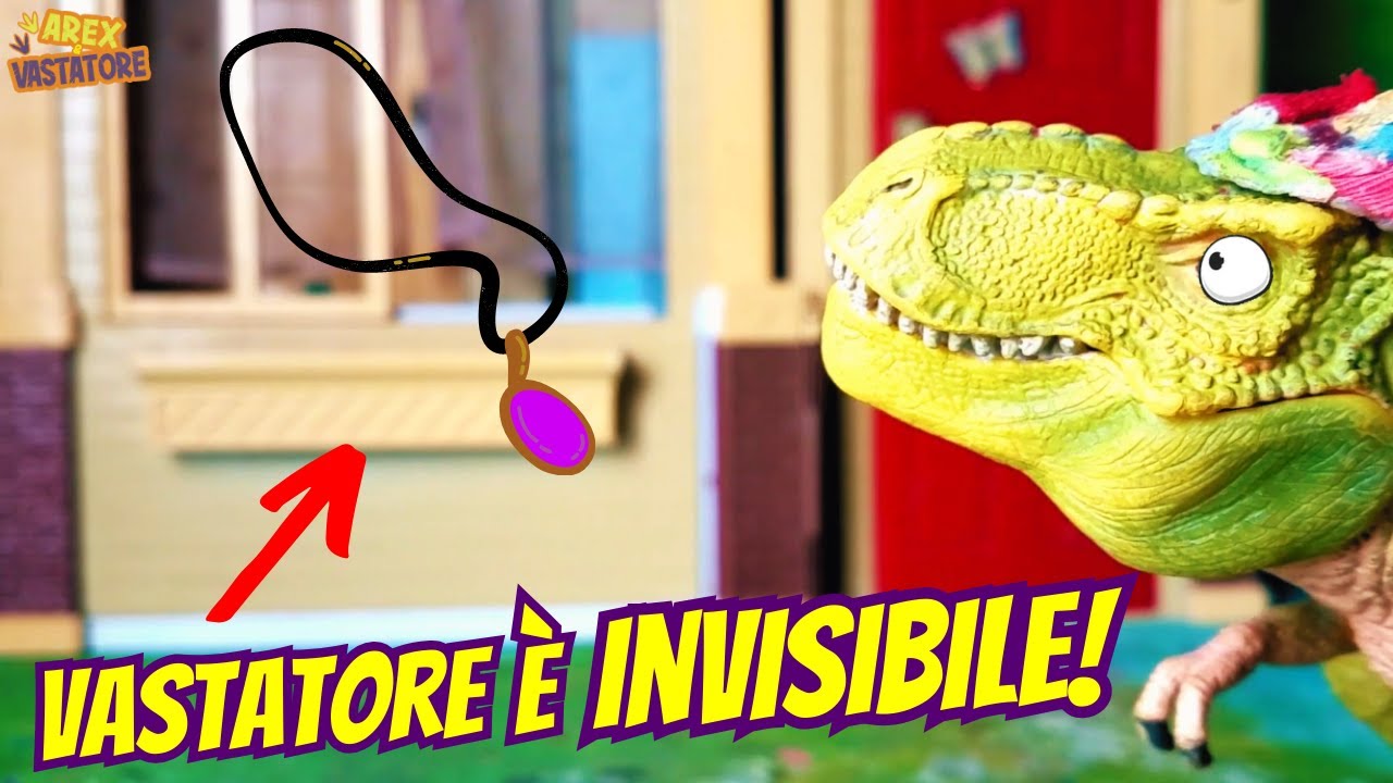 La collana dell'invisibilità 🦖❌ Arex & Vastatore
