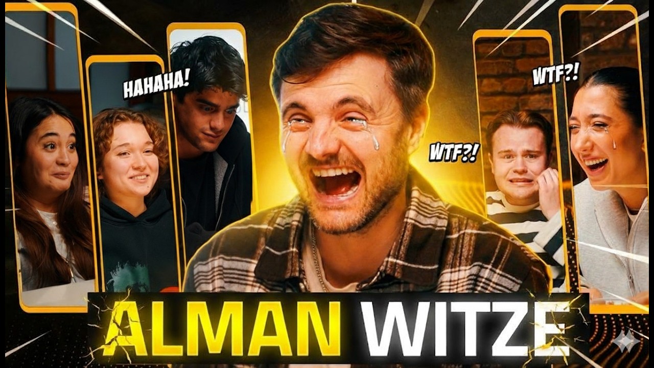 WITZE BATTLE mit dem Almania Cast🤣