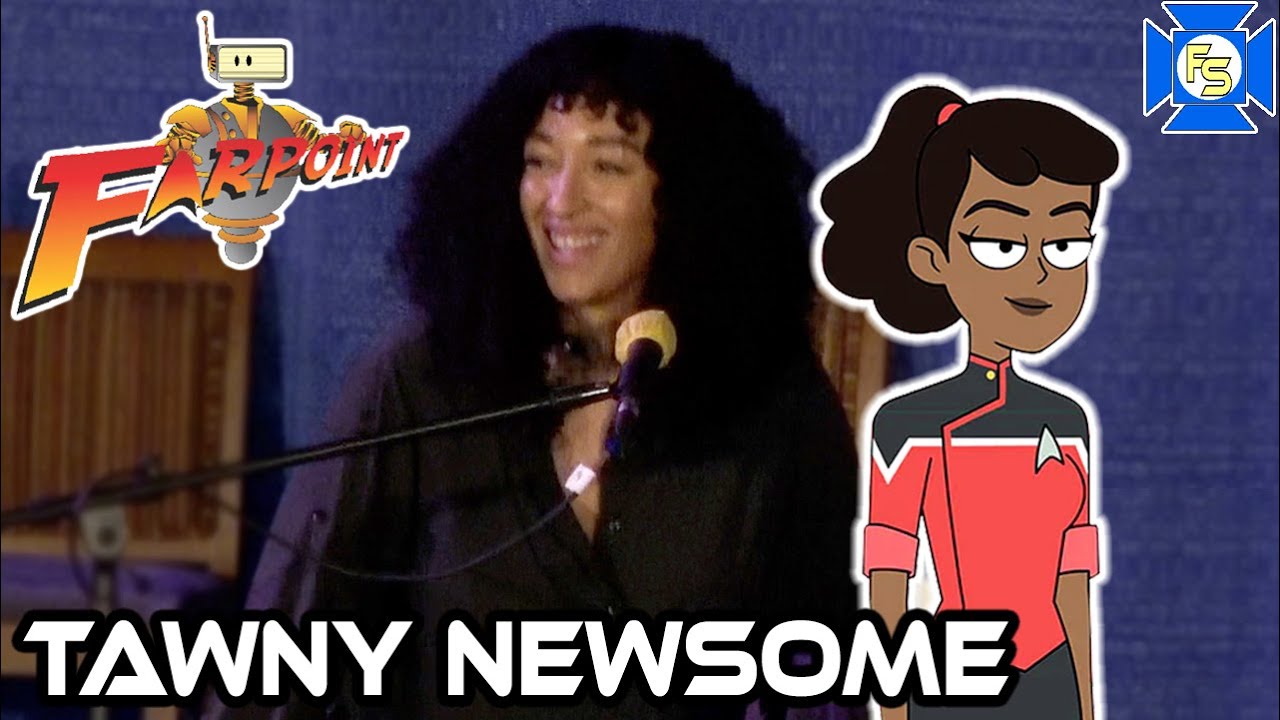 STAR TREK Lower Decks TAWNY NEWSOME Sat Panel – Farpoint 31
