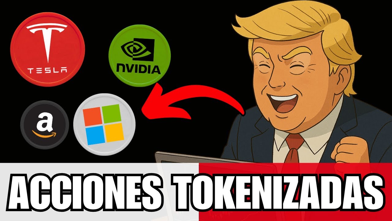😱 &iquest;Acciones SIN broker? Invertir en BOLSA con solo $1 usando blockchain (Tutorial F&aacute;cil)