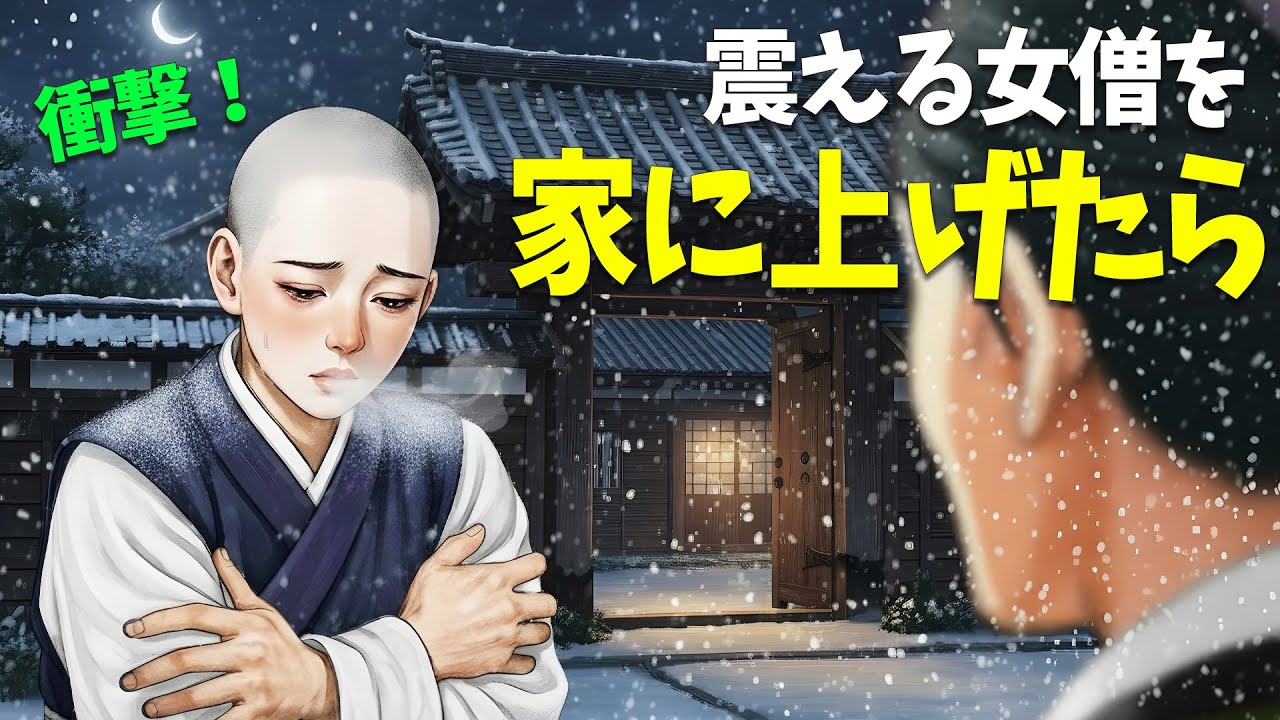 [衝撃] 震えていた尼僧を家に招き入れたら、二人の体温が同時に火照った理由 | 禁断の真実