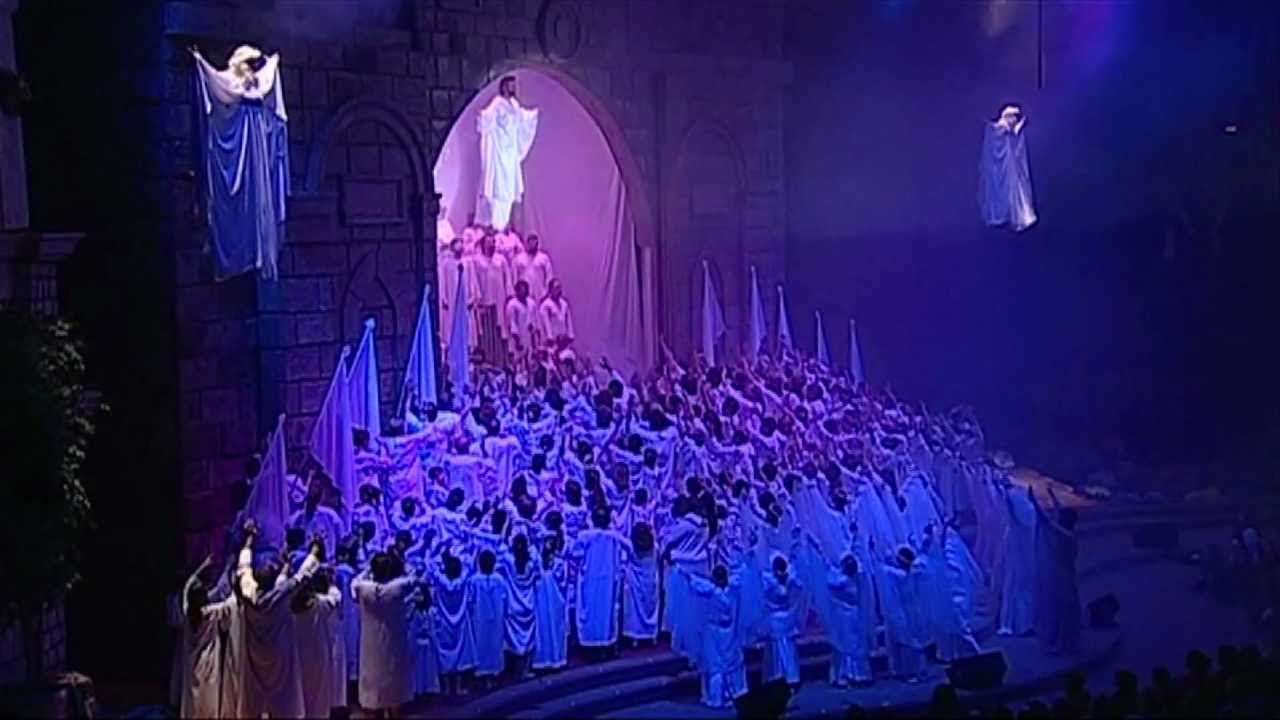 WE SHALL BEHOLD HIM — Heaven scene from North Heights PASSION PLAY