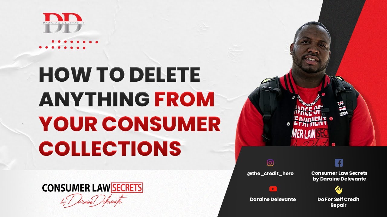 How to DELETE ANYTHING OFF YOUR CONSUMER REPORTS (Credit Reports) with Marvin and Daraine full
