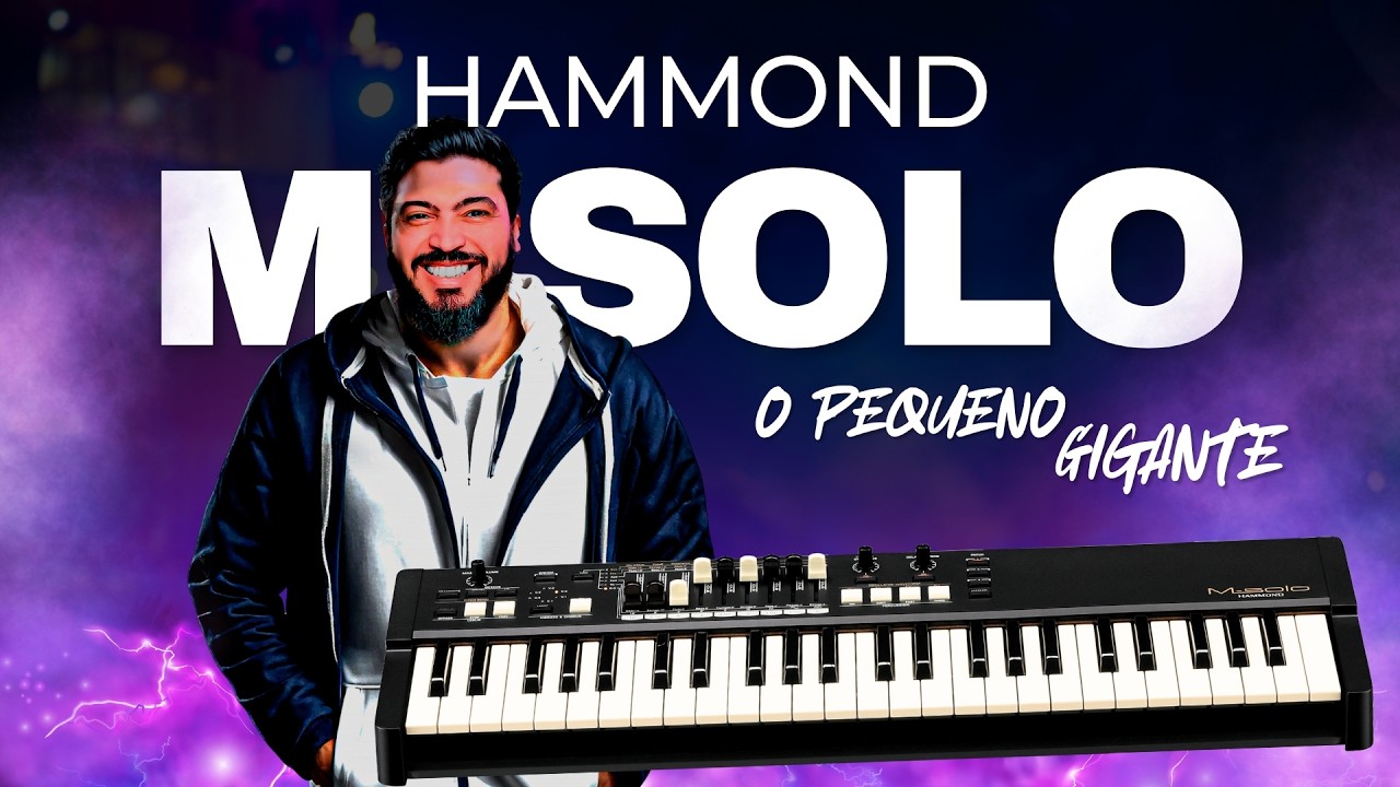 REVIEW HAMMOND M-SOLO: O PEQUENO GIGANTE DOS ORGÃOS