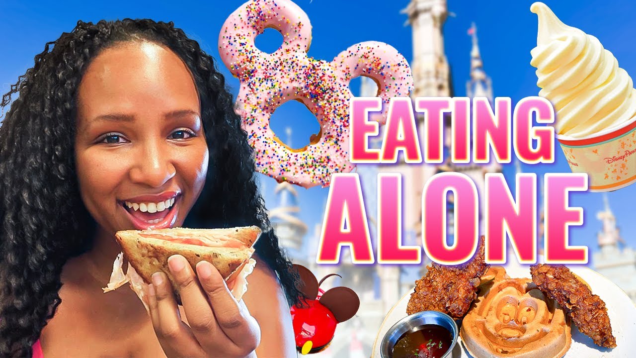 Here's how I Eat ALONE at Disney (AND Not Be Scared) 😳 Guide to Solo Dining at Disney