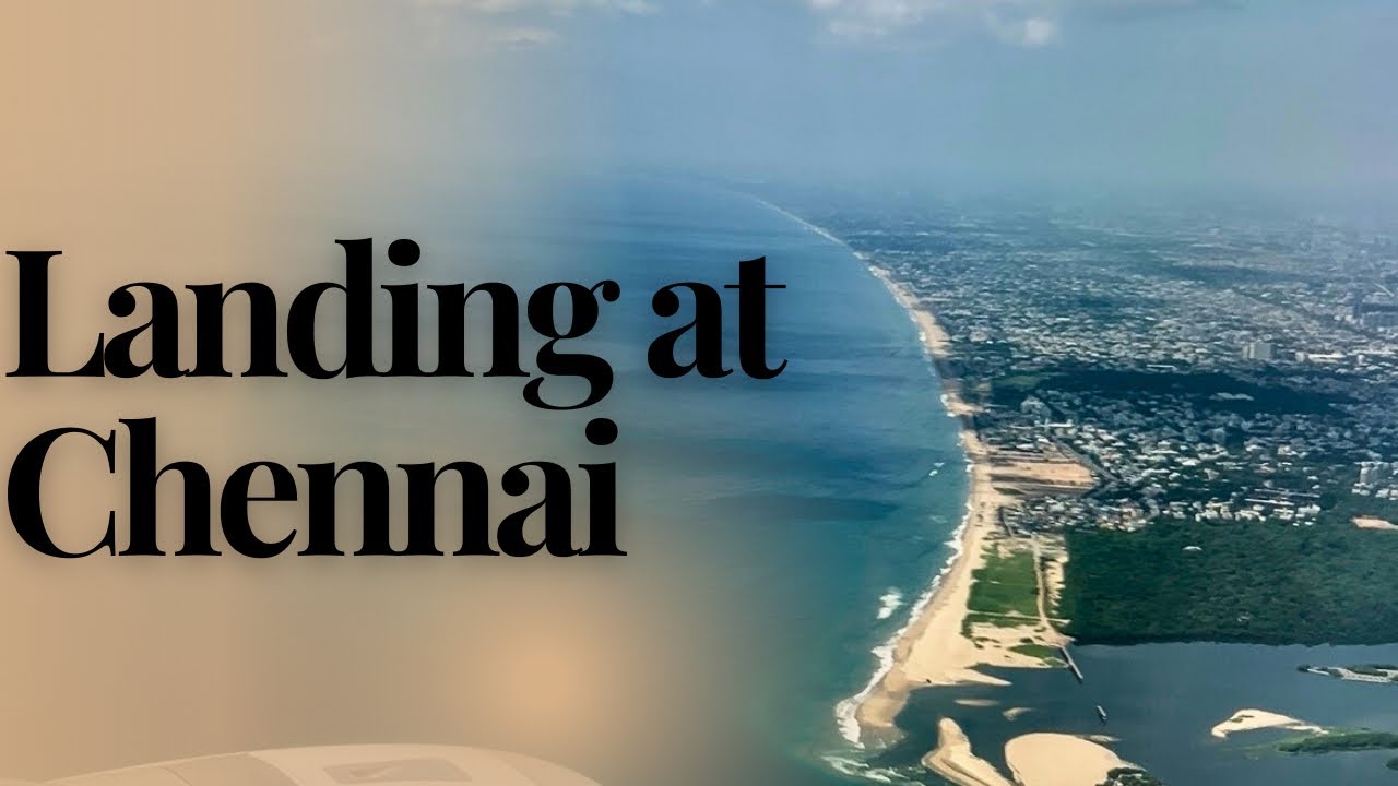 Landing at Chennai Airport | AI 2739 |@AirIndiaOfficialAI 