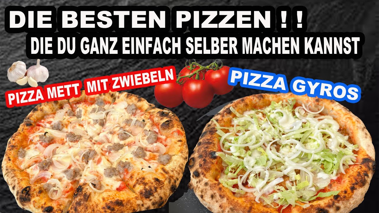 Pizza Mett mit Zwiebeln | Pizza Gyros die besten Pizzen  | The BBQ BEAR
