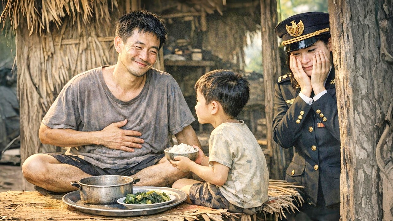 Lén Lút Trở Về Thăm Con Sau Ly Hôn – Nữ Sĩ Quan Khóc Nấc Thấy Chồng Cũ Nhịn Đói Nhường Cơm Cho Bé.