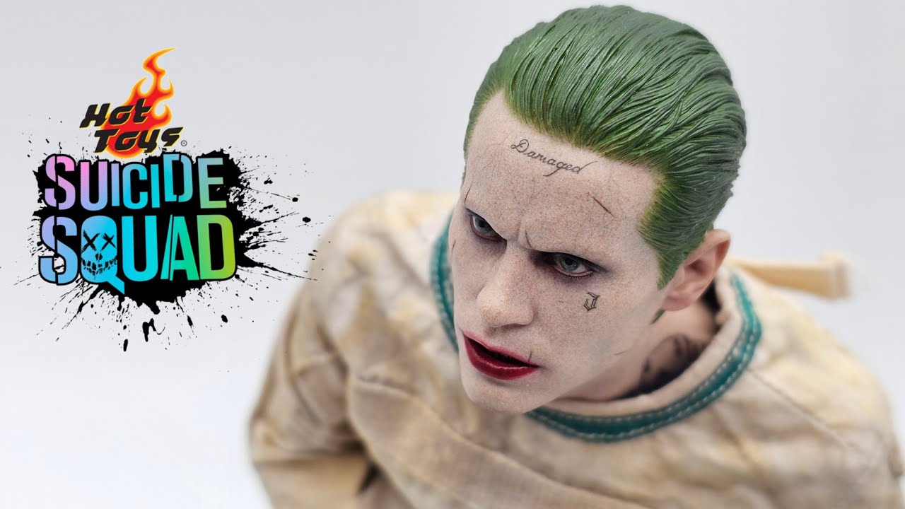 HOT TOYS SUICIDE SQUAD JOKER | 2016 TOY FAIR EXCLUSIVE ARKHAM ASYLUM VARIANT!