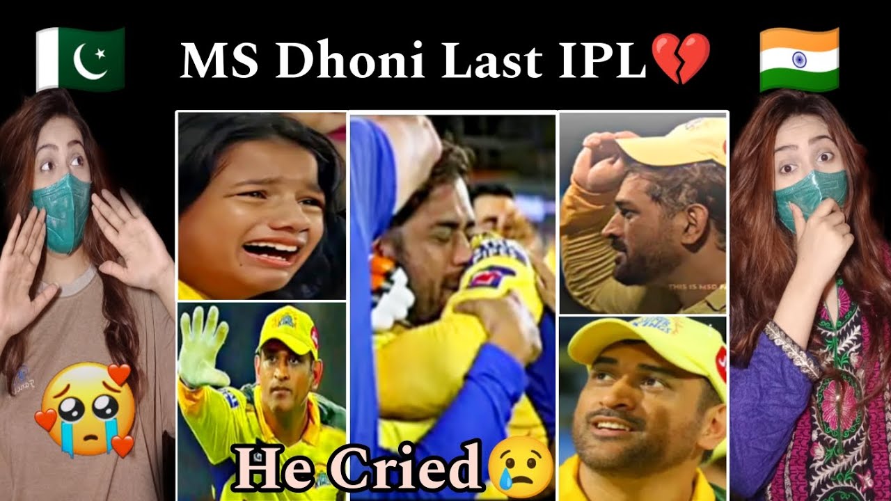 Pakistani React on MS Dhoni Last IPL Moments❤ || CSK IPL || Indian Cricketers Attitude