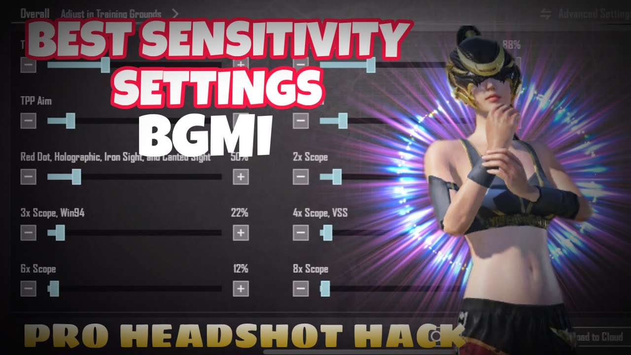 best sensitivity for bgmi 