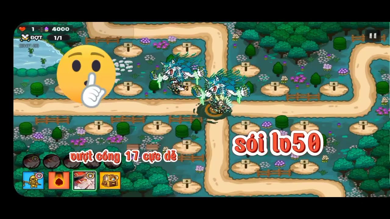 Vượt cổng 17 cực dễ 