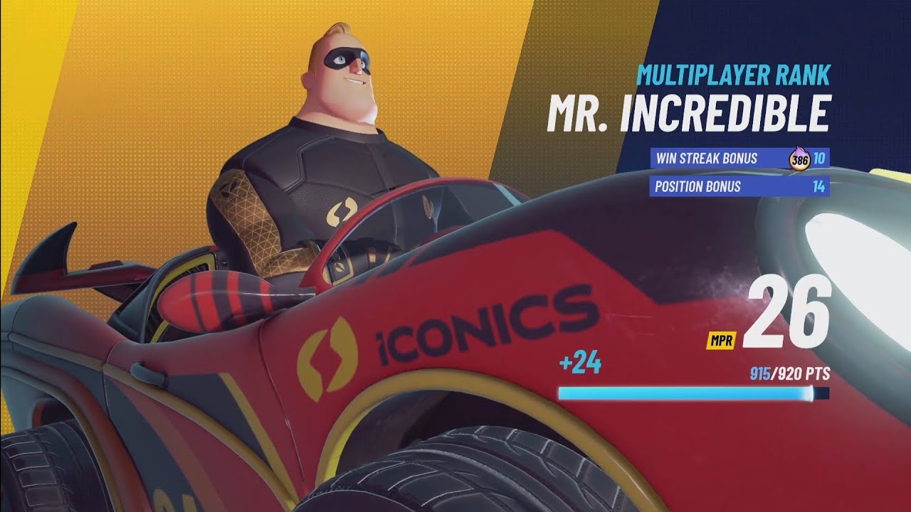 MR. INCREDIBLE - RANK MATCH EPISODE 2 | Disney Speedstorm