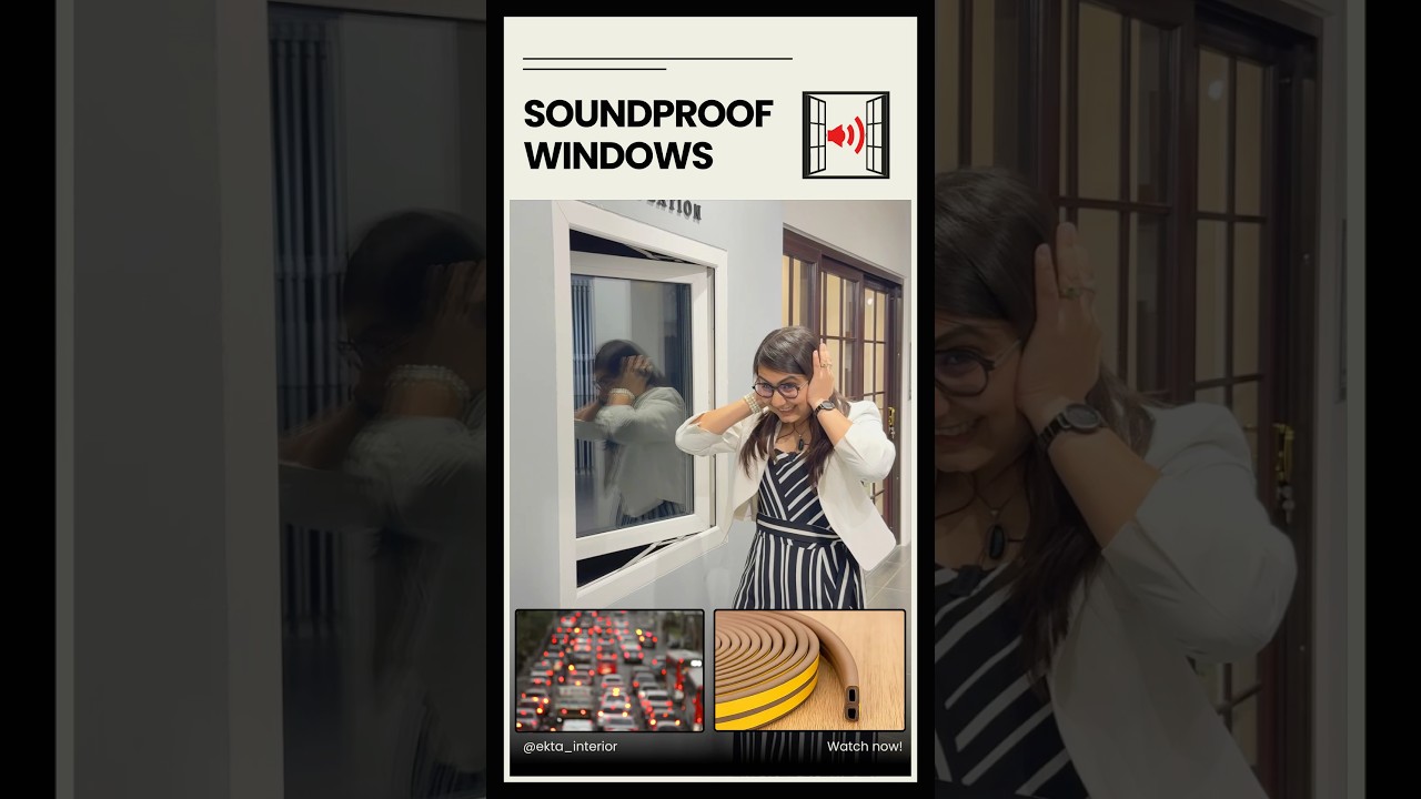 ❌ Regular Windows ✅ Soundproof Windows #Home