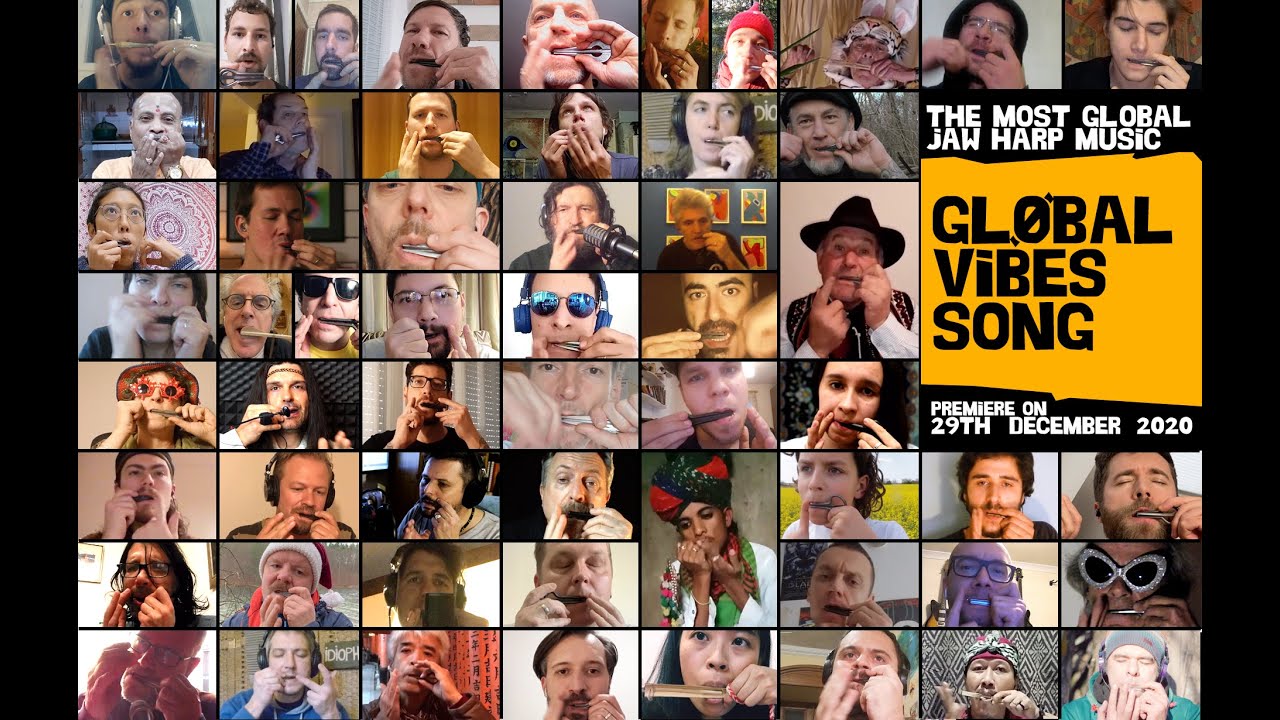 58 jaw harp player - Global Vibes Song