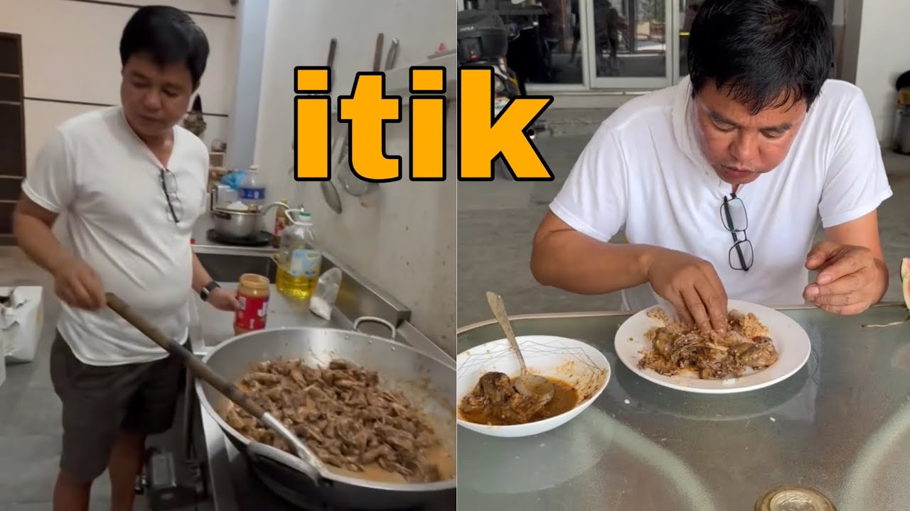 kalderetang itik na may gata at peanut butter