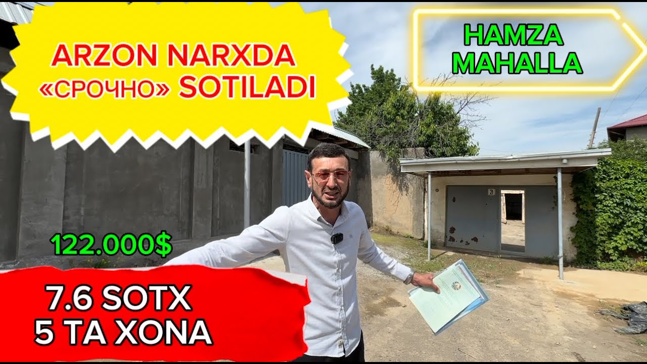 7.6 SOTX 5 TA XONA ENG ARZONI DAN ARZONGA SOTILADI! AJOYIB YANGILIK O'TKAZIB YUBORMANG