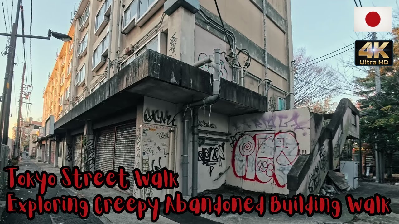 Exploring a Forgotten Apartment in Tokyo 🇯🇵｜ Creepy Abandoned Building Walk