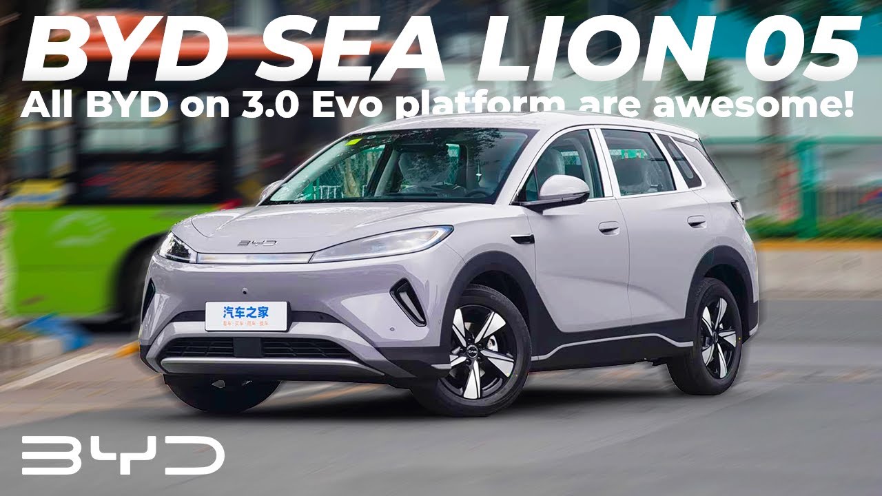 BYD Sea Lion 05-All BYD on 3.0 Evo platform are awesome!