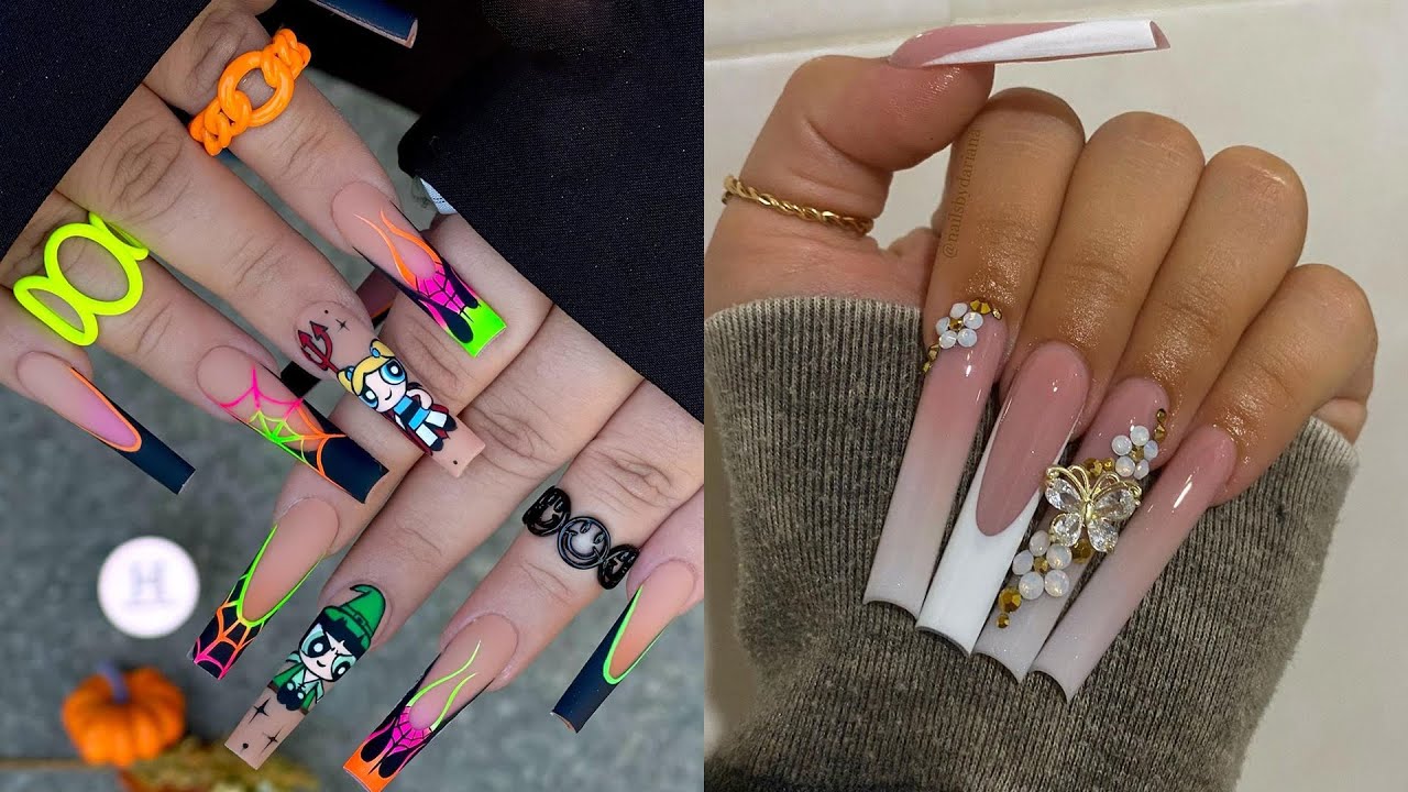 ✨331✨Amazingly Beautiful Acrylic Nail Art Designs Tutorial Ideas Compilation