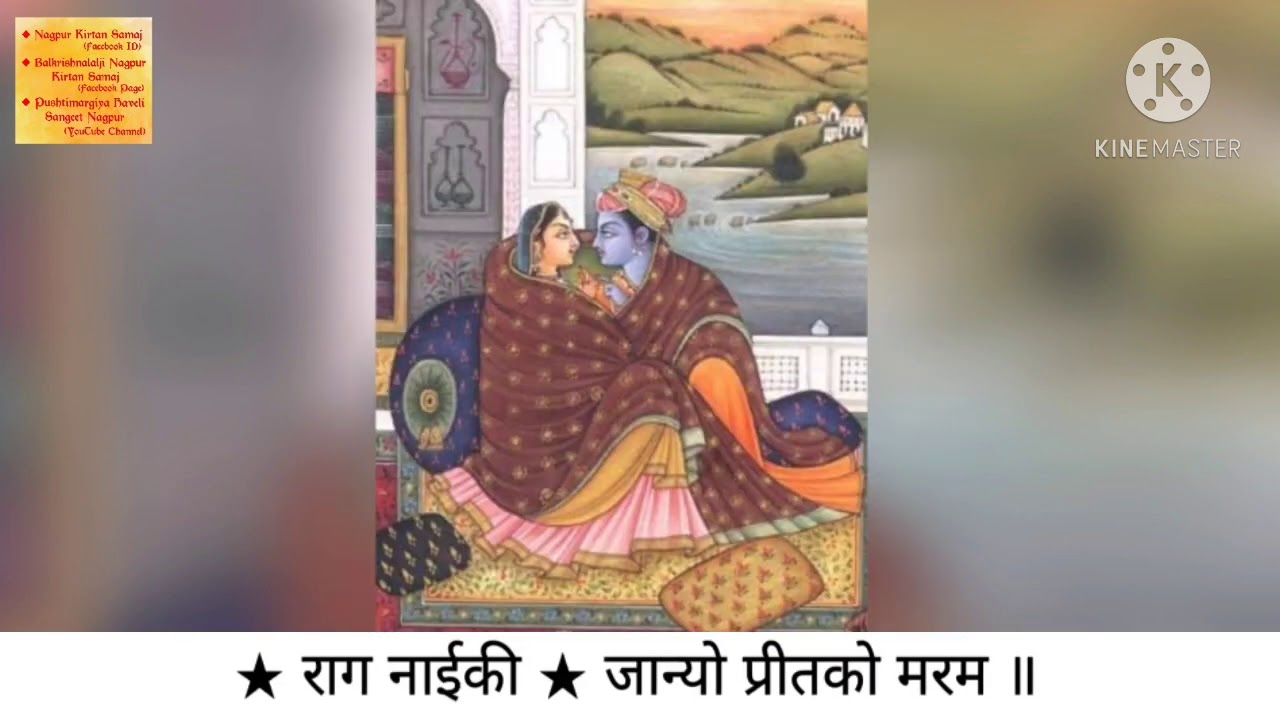 जान्यो प्रीतको मरम|राग-नाइकी|ताल-आडा चौताल|शयन दर्शन को पद (शीतकाल)|Shri Ravigopal Ji Mapawala