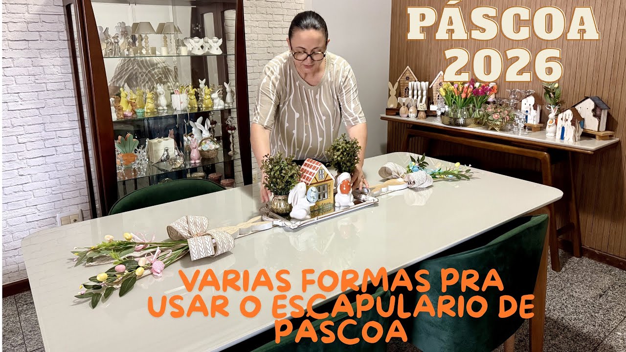 VÁRIAS MANEIRAS DE USAR O ESCAPULÁRIO DE PÁSCOA, CUPOM CAMICADO MERCI10 