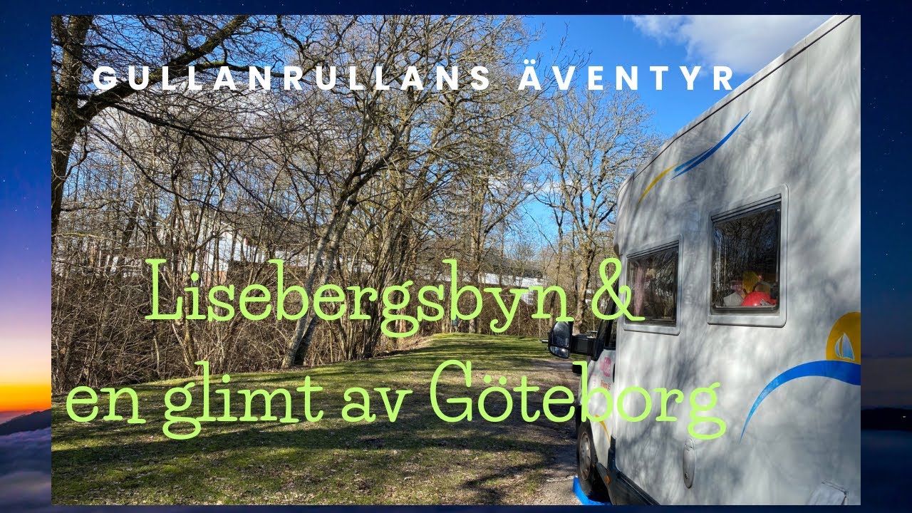 Ställplats på Lisebergsbyn med spårvagn in till Göteborg