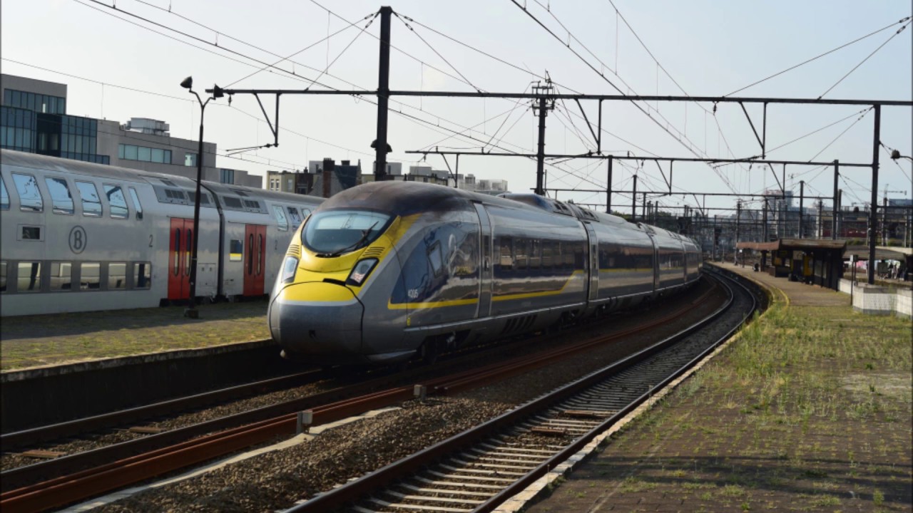 NMBS aankondiging met jingle in Antwerpen Berchem