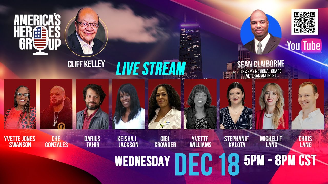 America's Heroes Group - Live Show - Wednesday, December 18, 2024
