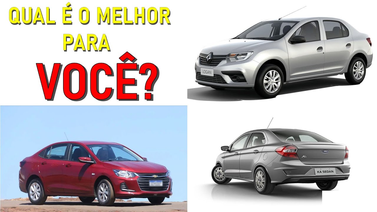 Onix Plus LT x Ka x Logan! Qual o melhor sed&atilde; compacto 1.0? Desempenho, consumo, manuten&ccedil;&atilde;o!