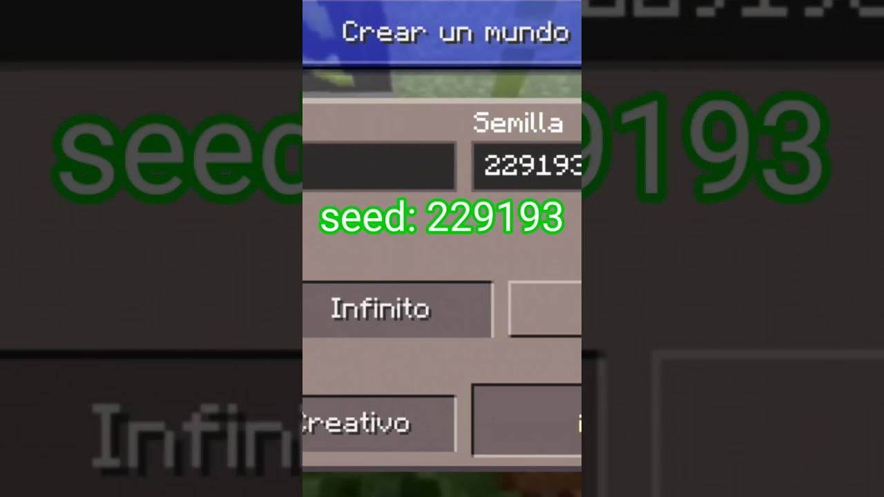 SEMILLA PARA CRAFSMAN 4 ALDEAS JUNTAS👻👻🔥