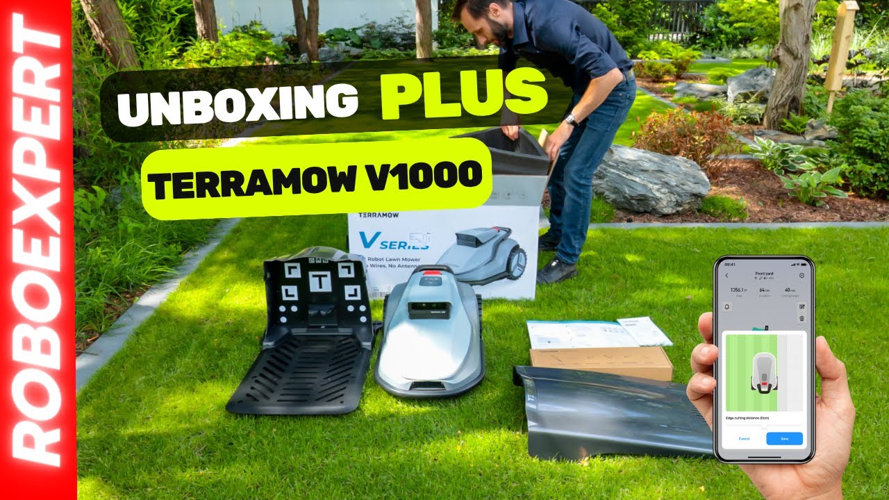Unboxing TerraMow V1000