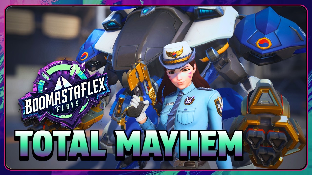 Lucio to D.Va in Total Mayhem | Overwatch 2