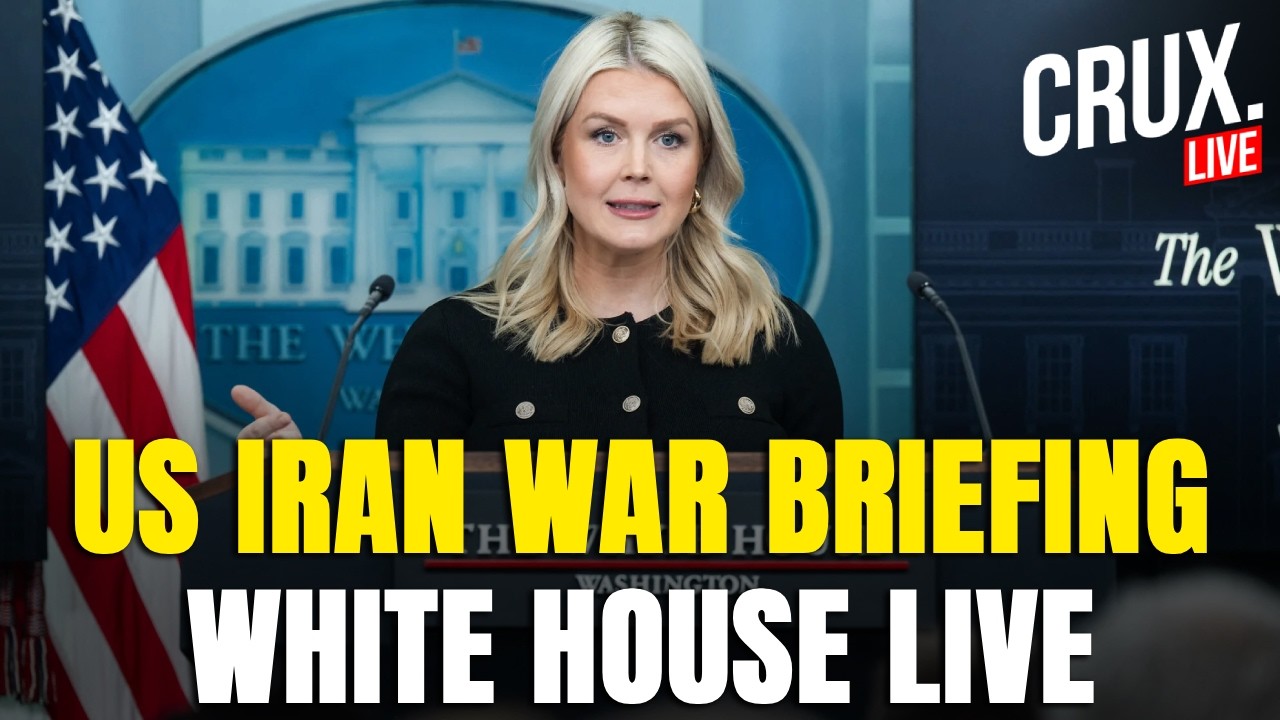 White House Briefing LIVE | US Iran War Latest | Karoline Leavitt Gives Update | Hormuz Blockade