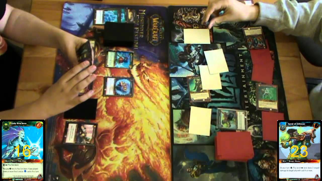 WoW TCG Poland - Lady Sira'kess vs Jaral of Gilneas (Tier One)