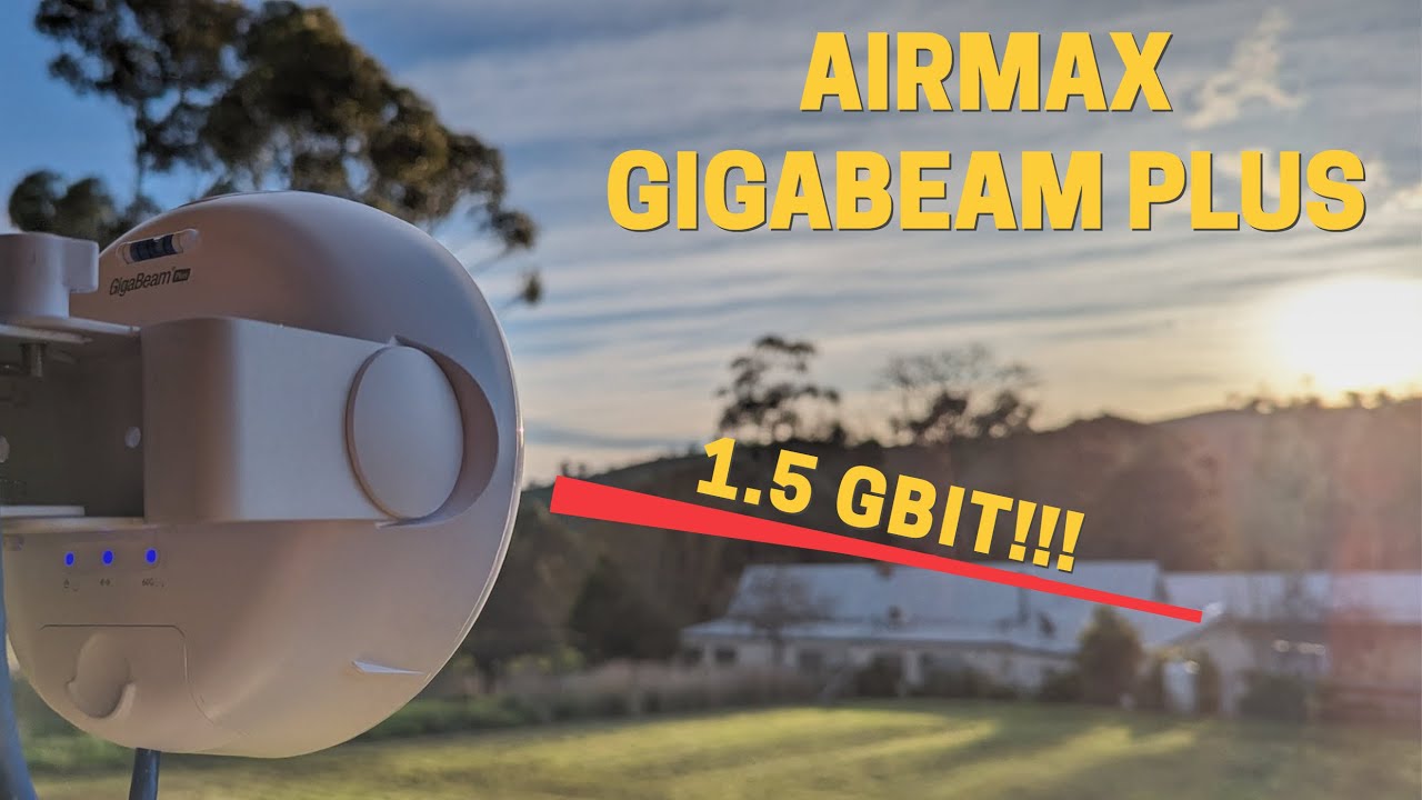 airMAX Gigabeam Plus - 1.5Gbit wireless connection