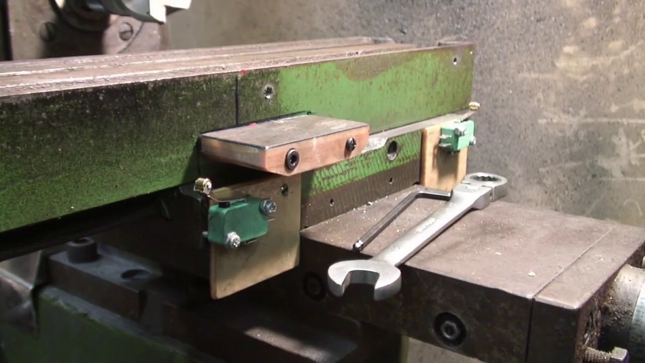 Автоподача на фрезерном станке НГФ-110