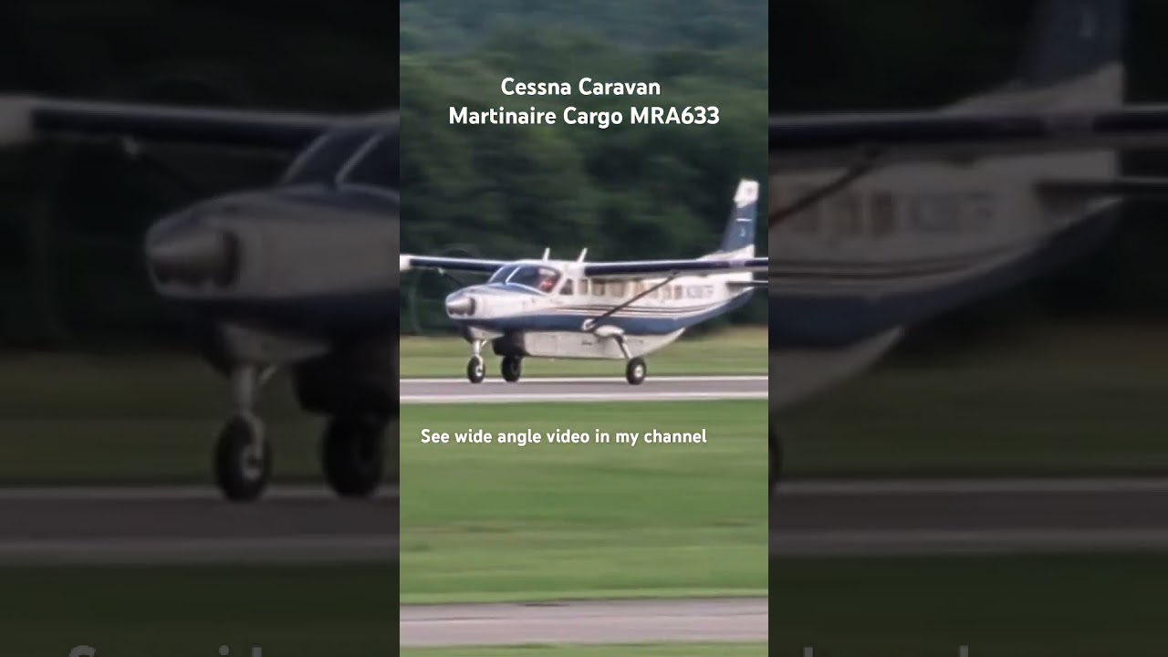 Cessna Caravan CARGO departure MLC headed to TUL #avgeek #viral #aviation #flying #fypシ #tulsa