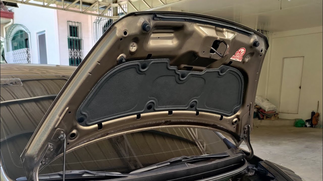kia picanto / morning engine hood insulator