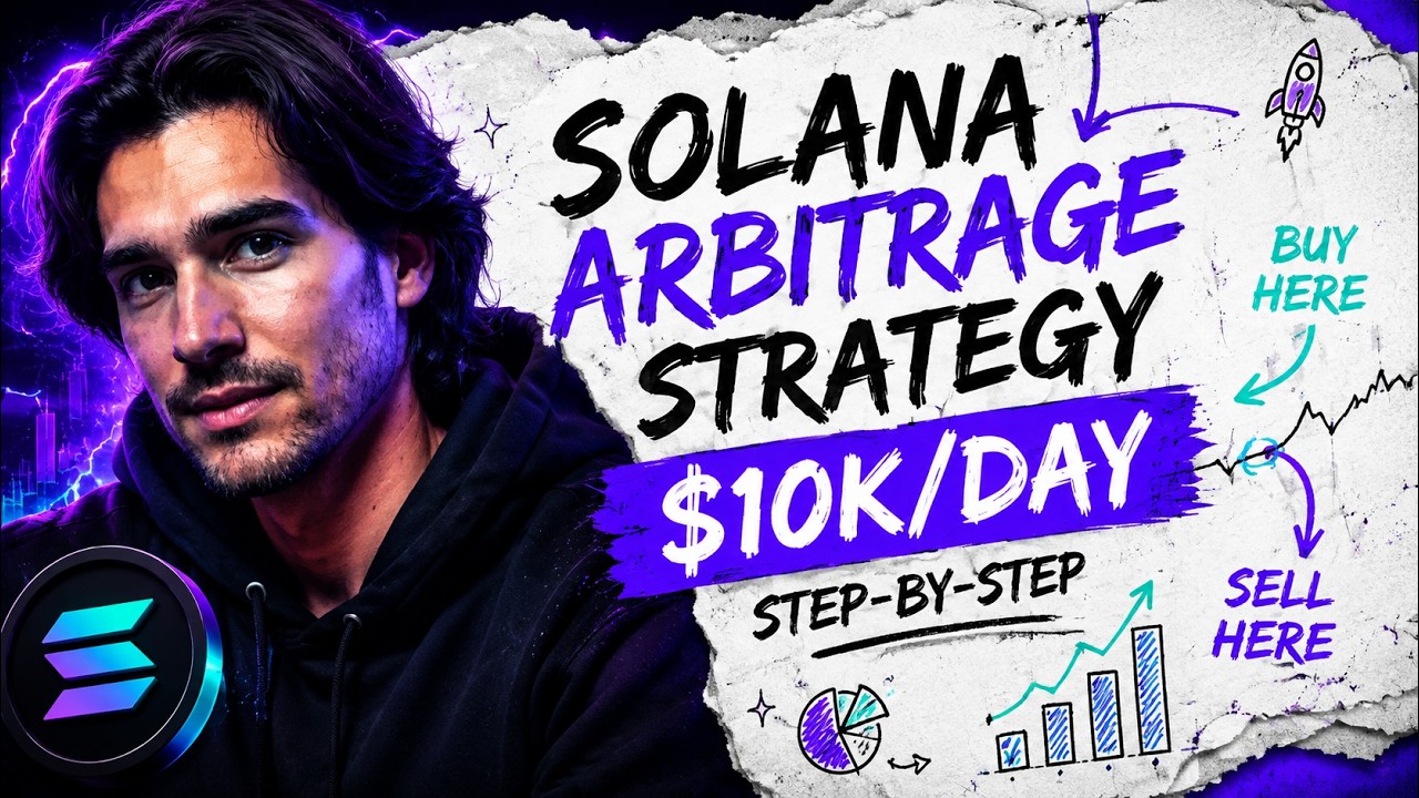 NEW Crypto Arbitrage Strategy 🚀 Solana arbitrage and crypto trading in 2026