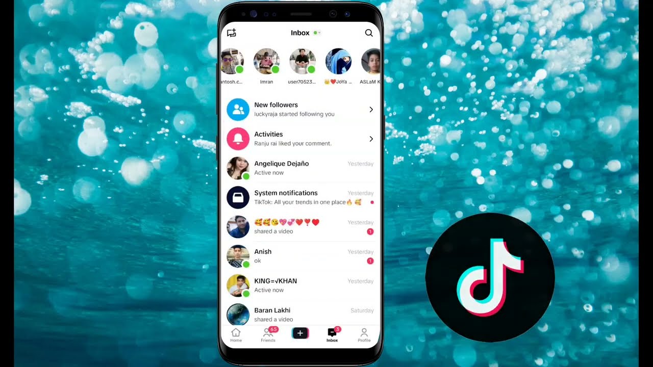 how to hide online status on TikTok . make your TikTok account private.