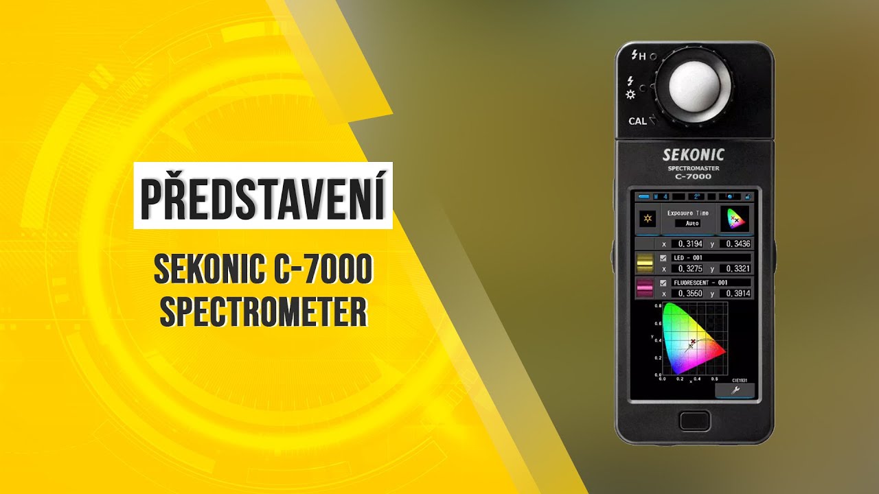 Sekonic C-7000 SpectroMaster – ultimátní nástroj pro měření světla a barev 📸🔥