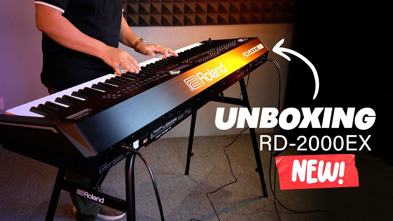 Unboxing Roland RD-2000EX: Stage Piano Idaman untuk Musisi Profesional!