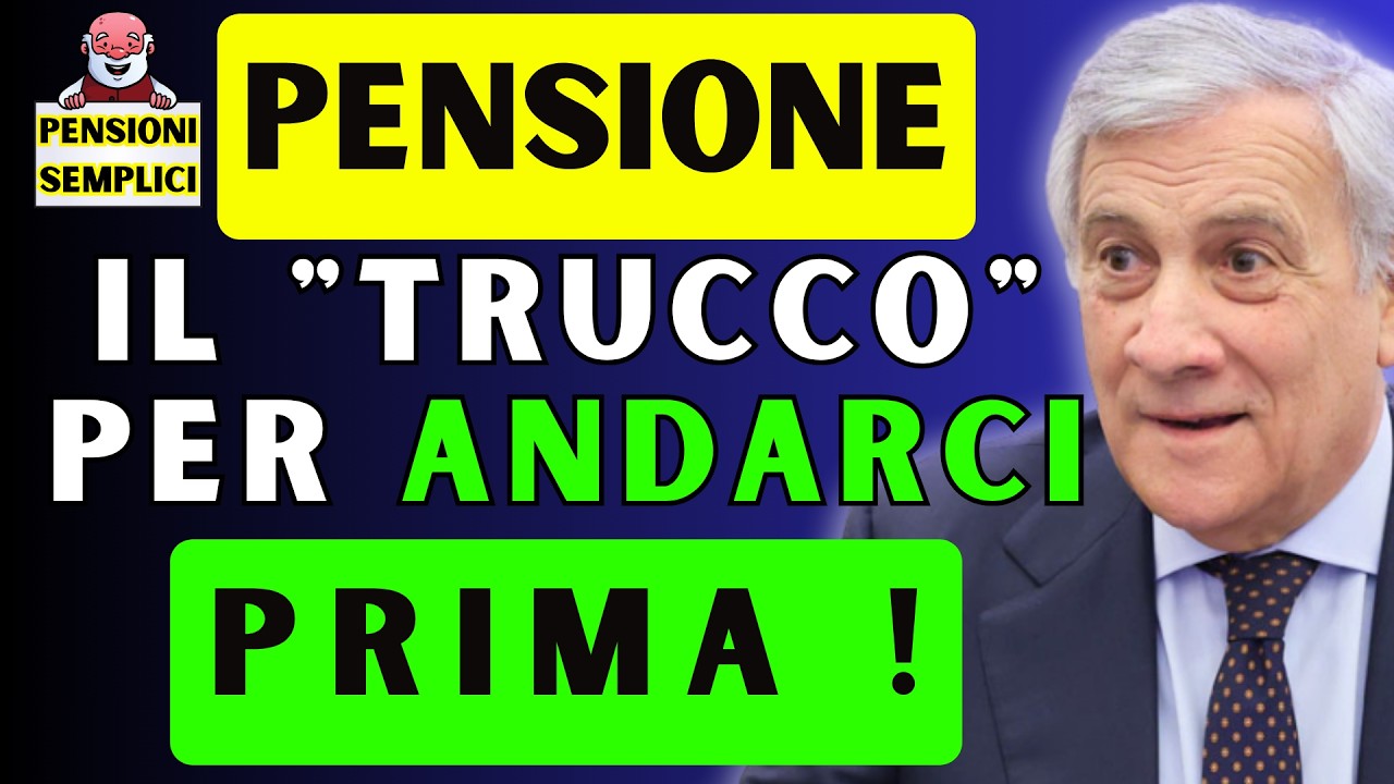 🟨 PENSIONE ANTICIPATA NON PER TUTTI❗️ ECCO CHI PU&Ograve; SMETTERE DI LAVORARE PRIMA❗️