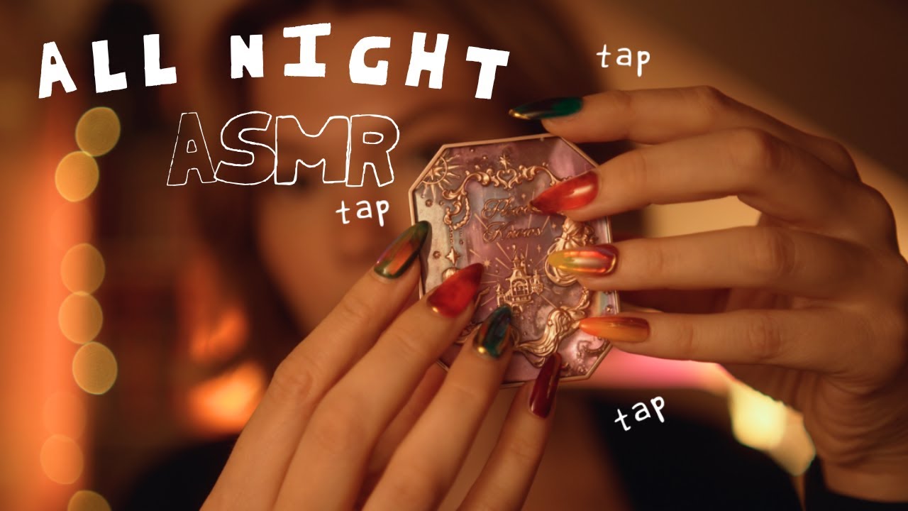 ASMR All Night! | 8 hours of sleepy sounds 🧸😴