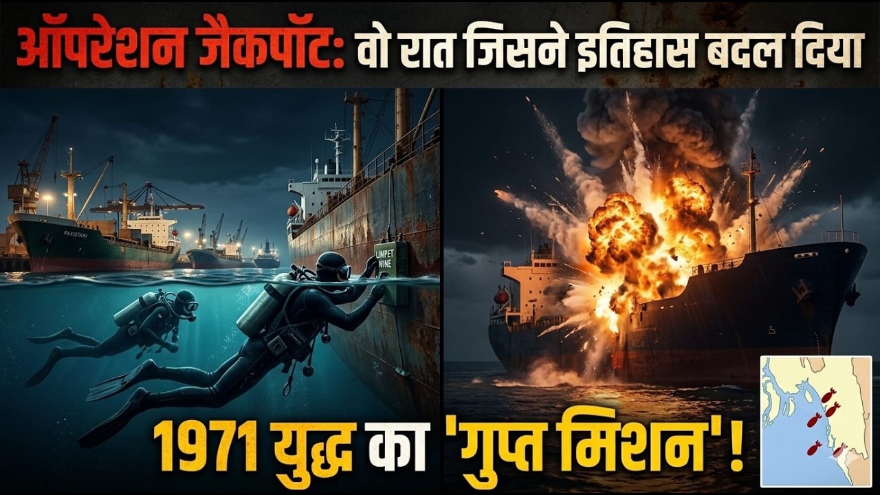 ऑपरेशन जैकपॉट: 1971 की वो रात जिसने इतिहास बदल दिया | Operation Jackpot 1971 Story