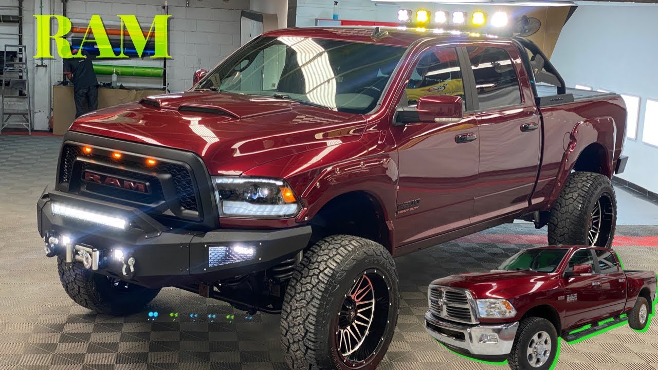 La Mastodon mounstrosa Ram 2500 mas de 30 modificaciones !