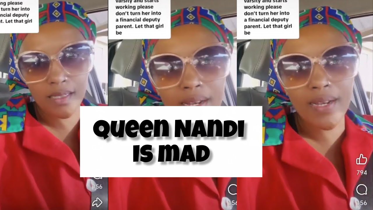 Queen Nandi dragging the viewers of her show. 