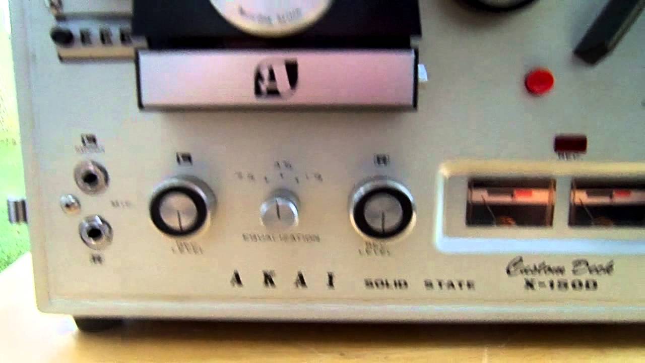 Akai X-150D Reel To Reel Vintage Tape Machine
